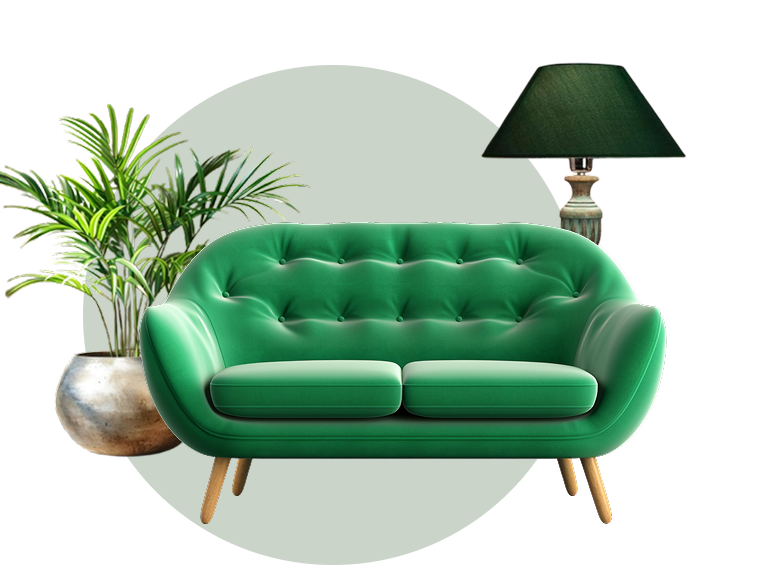 Green Sofa